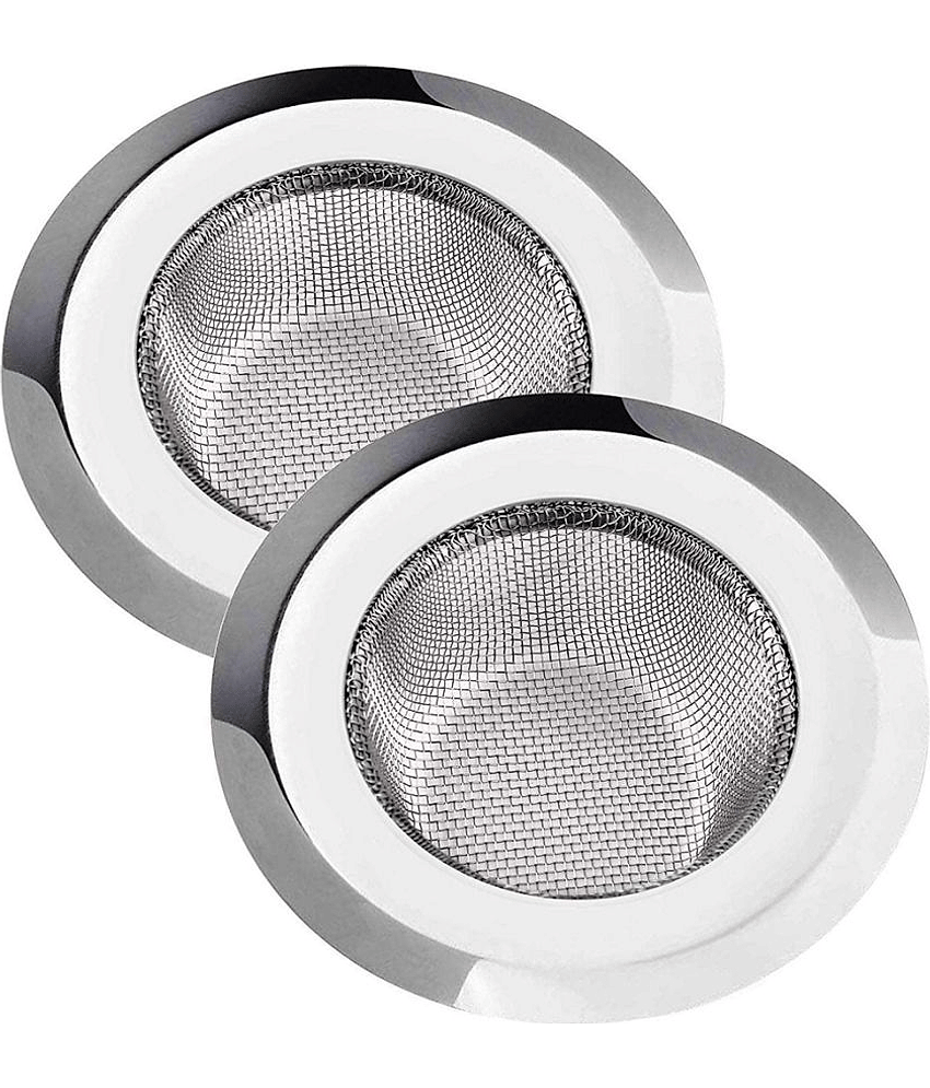 Kitchen Sink Strainer Stainless Steel Jali Waste Filter | Drain Basin Basket Filter Drainer Sink Jali