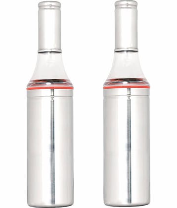 AKG Cooking Steel Oil Container/Dispenser Set of 2 1000 mL