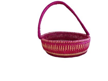 Moonj Craft Flower Basket 12 Inch