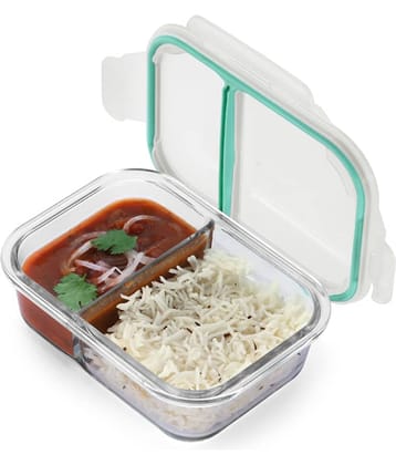Oliveware Glass Lunch Box 1 - Container ( Pack of 1 )