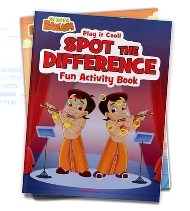 Wonder House Chhota Bheem Play It Cool! Spot The Difference Activity Book