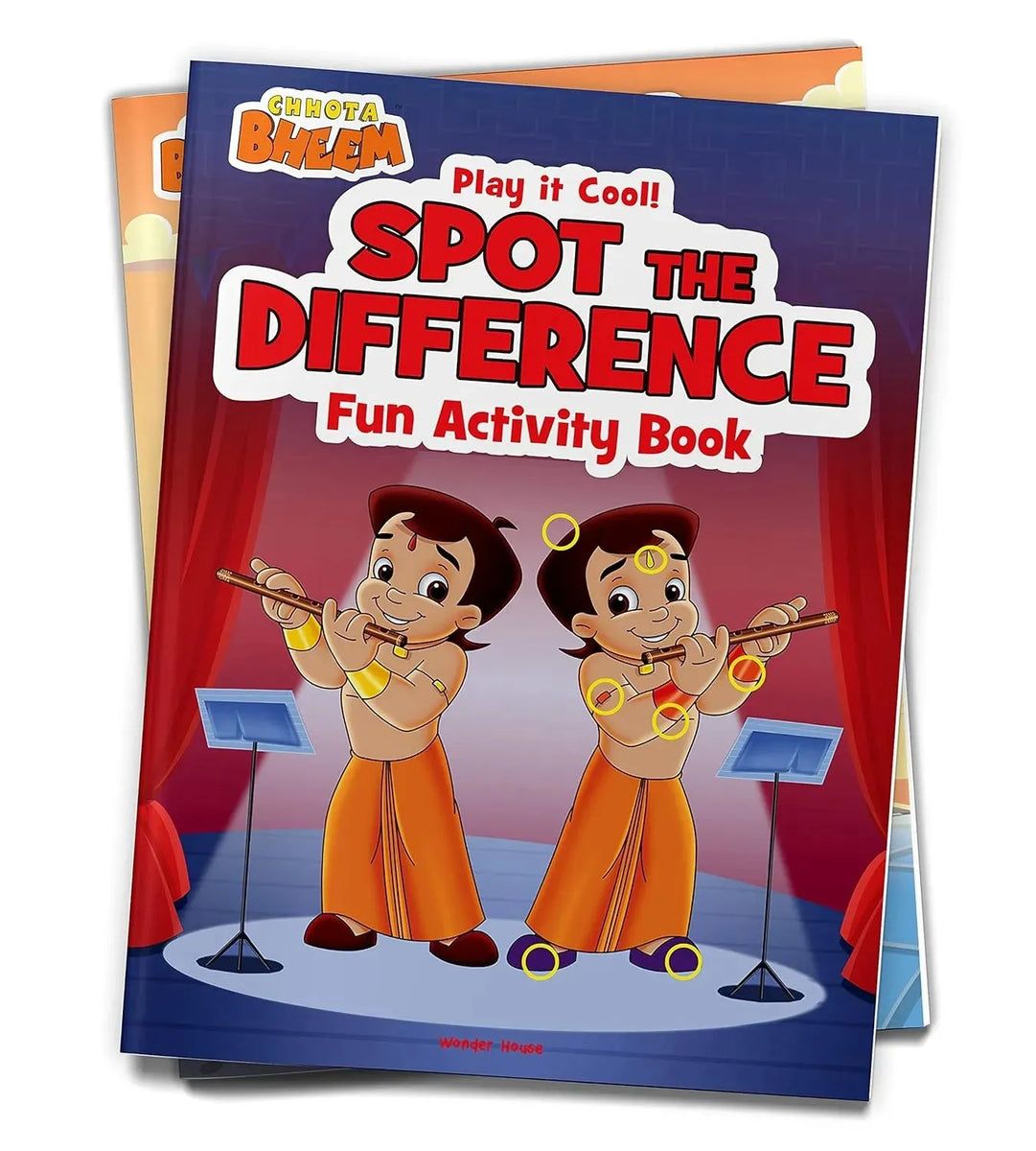 Wonder House Chhota Bheem Play It Cool! Spot The Difference Activity Book