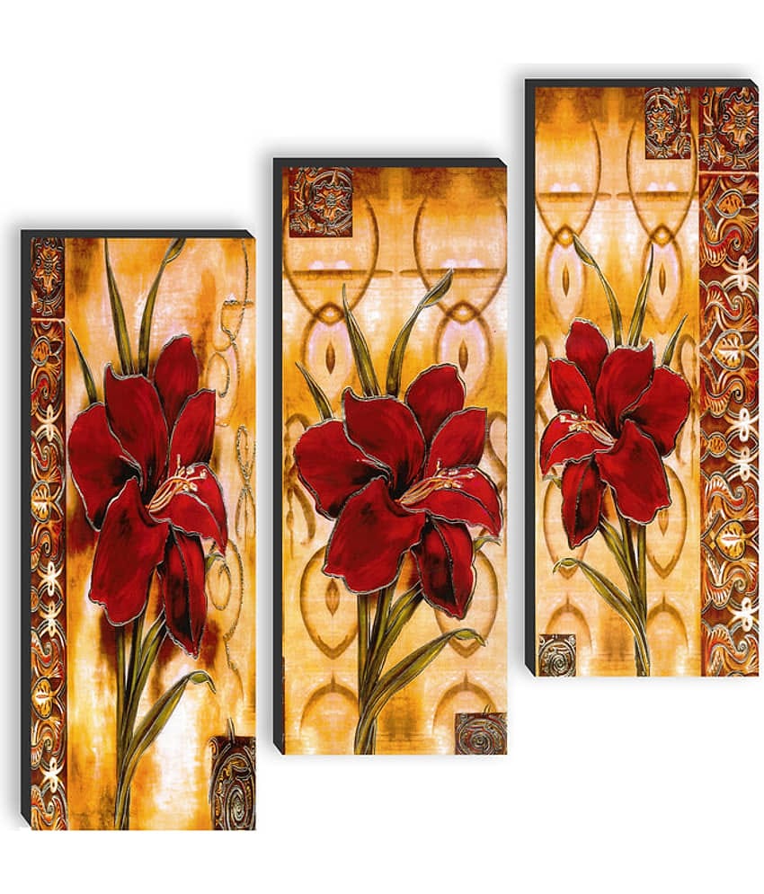 Saf - Floral Painting Without Frame