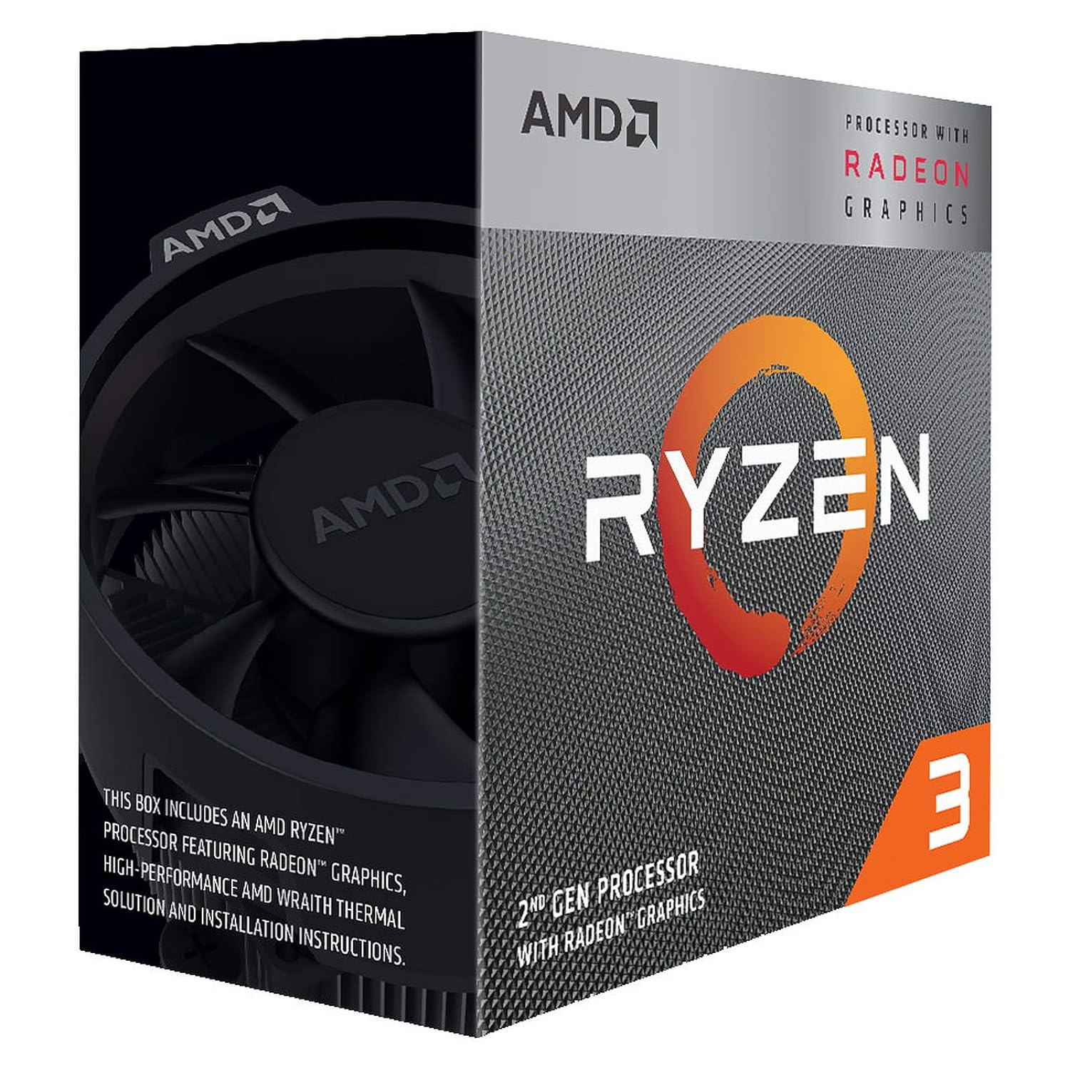 AMD RYZEN 3 3200G PROCESSOR WITH RADEON GRAPHICS