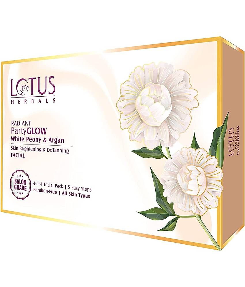 Lotus Herbals Radiant Partyglow 4in1 Facial Kit 228g