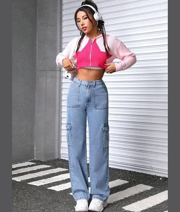 9x denims - Blue Denim Regular Fit Women's Jeans ( Pack of 1 )