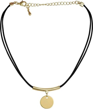 Spargz Alloy Golden Contemporary/Fashion Necklace
