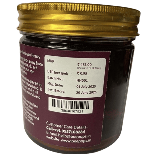 BeePops Himalayan Honey 500G