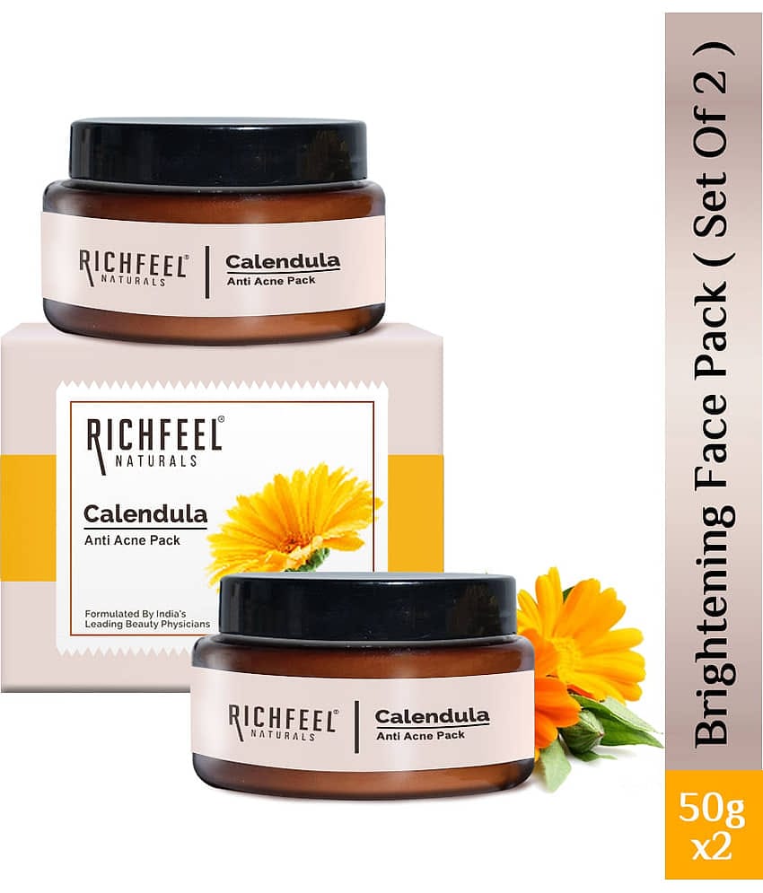 Richfeel - Fairness Face Pack for Normal Skin ( Pack of 2 )
