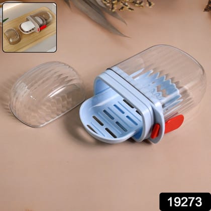 Multifunctional Soap Box with Drain Tray and Lock Clip, Sabudani (1 Pc) Multifunctional Soap Box with Drain Tray and Lock Clip, Sabudani (1 Pc)