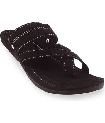Apratim - Black Men's Kolhapuris
