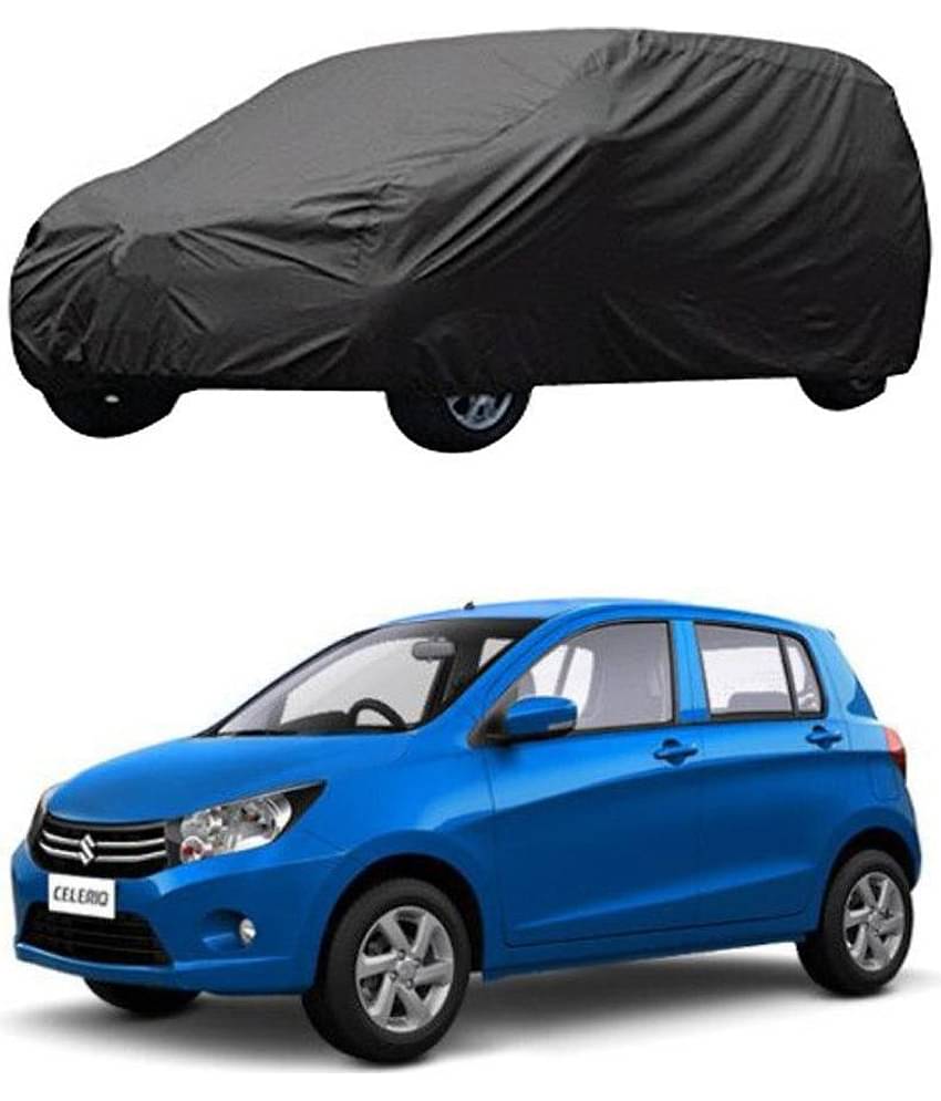 Autoretail Grey Color Dust Proof Car Body Polyster Cover Polyster For Maruti Suzuki Celerio