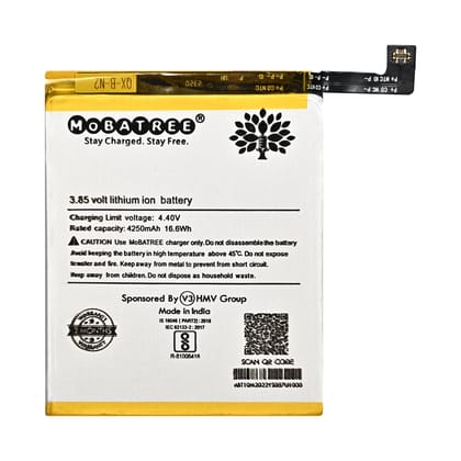 Mobatree Original Mobile battery For Vivo X50 (Vivo 2004) - BN2 (6 months Guarantee)