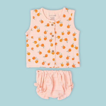 Peachy Jabla & Bloomers-3-6 Months