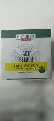 Nature's essence lacoto bleach natural milk bleach without activator 100g