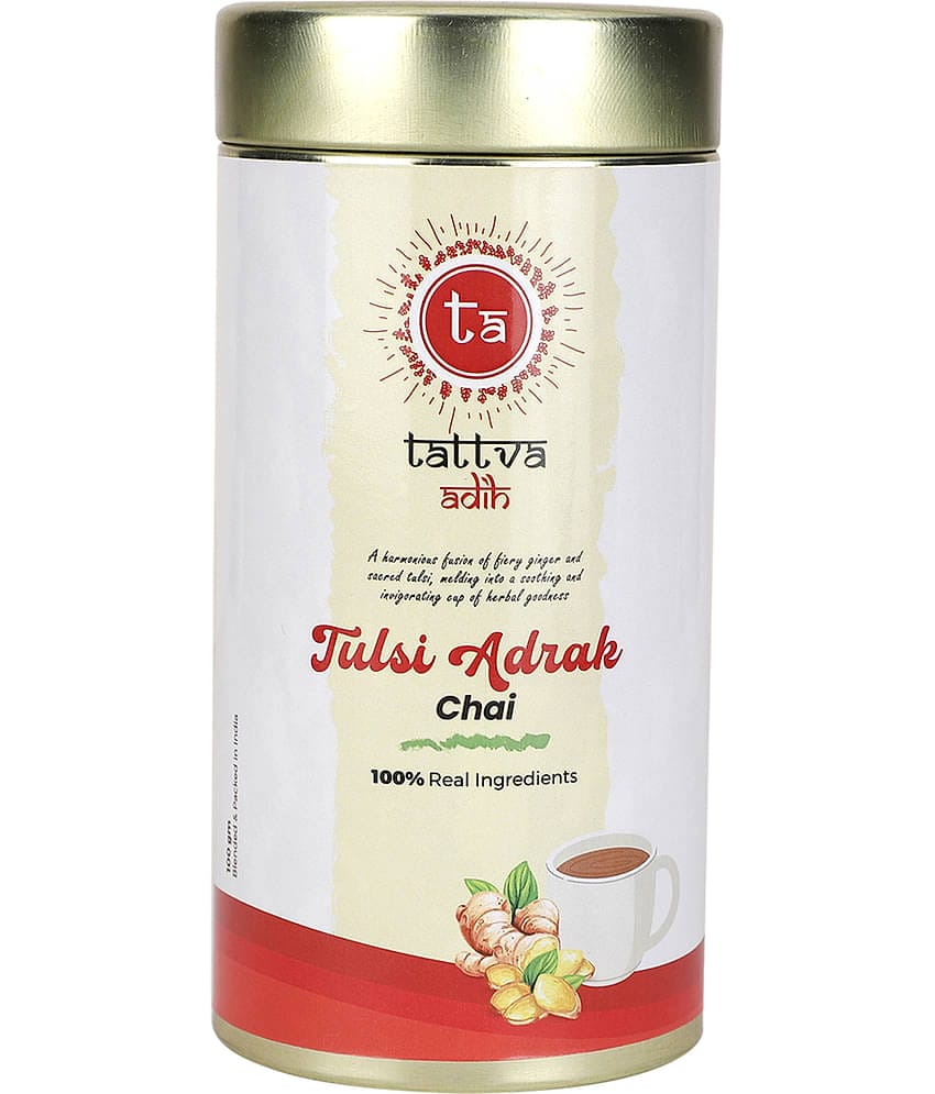 Tattva Adih Masala Chai Tea Powder Rama tulsi, Ginger 100 gm