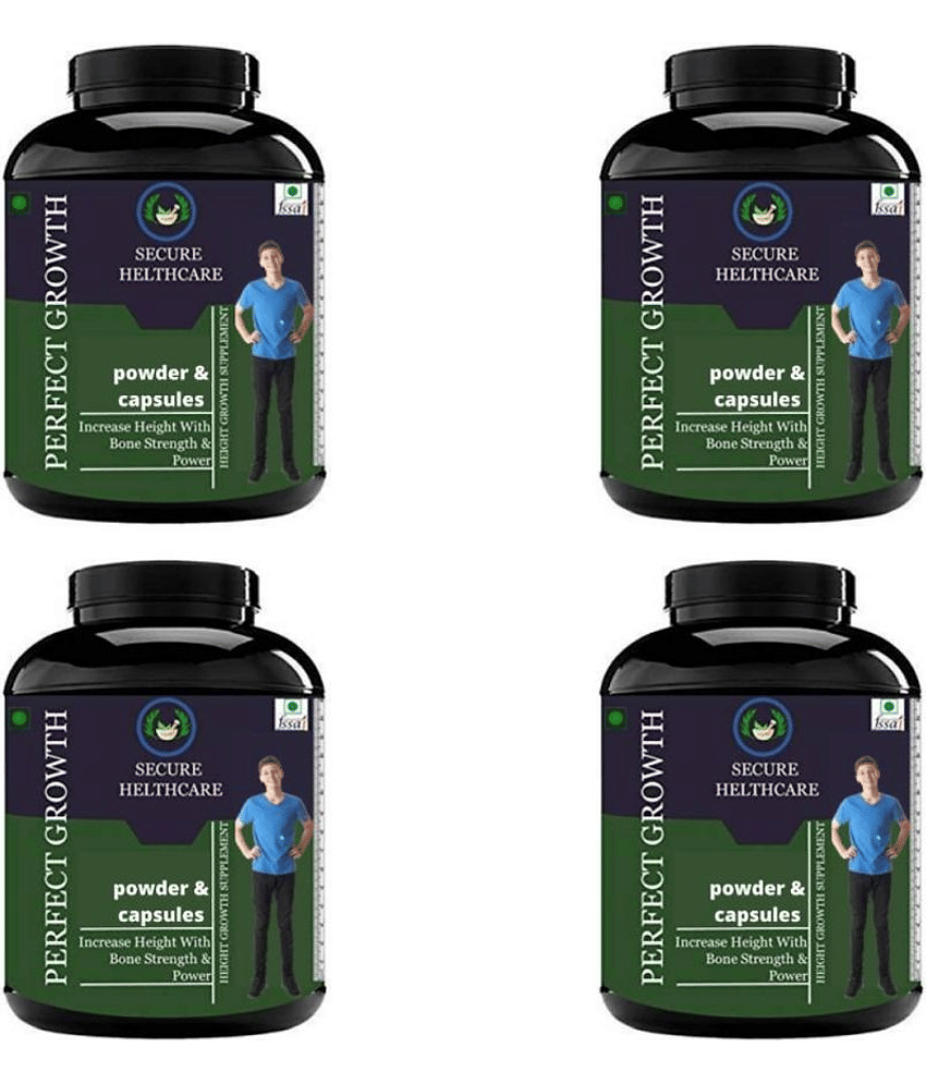 Secure Healthcare Perfect Growth 120 no.s 0.4 kg Capsule Pack of 4