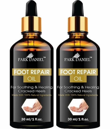 Park Daniel Foot Repair Oil  For Cracked Heels Foot Lotion ( 30 mL ) Pack of 2