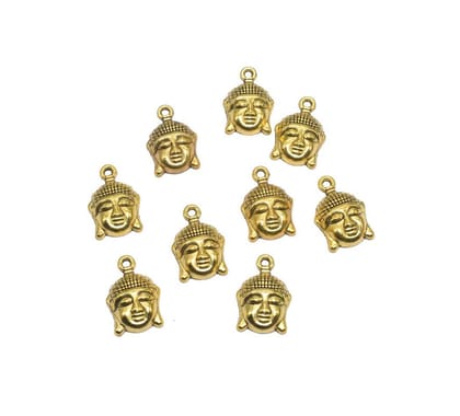Gold Mini Metal Alloy Charms Gold Smooth Finish Use For Jewelry Makings , CHG-021-Per Packet of Approx 30 Pcs (50 Gram) / 22 MM