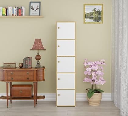Spyder Craft 4 Tier Cabinet for Files, Books, Living Room Storage (5 Tier)