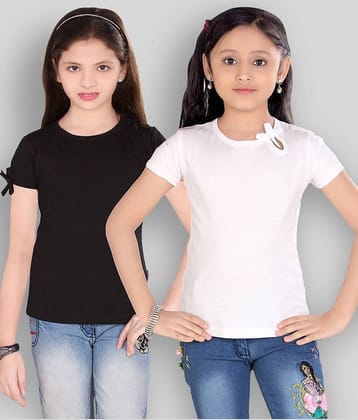 Sini Mini Pack of 2 Girls Cotton Top ( Multicolor )