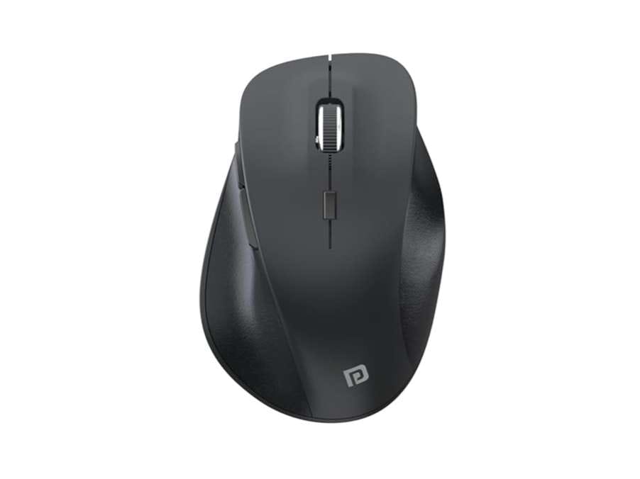Portronics Toad 24 Wireless Mouse, with 2.4 GHz USB Nano Receiver, Adjustable DPI up to 1600, Dual-Function Scroll Wheel, for Laptop, Mac, PC