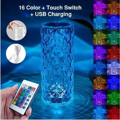 Rose Diamond Rechargeable table lamp