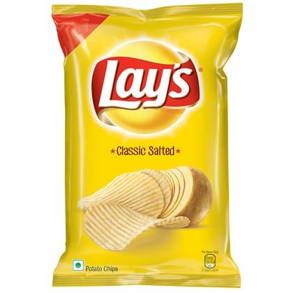Lay's Classic Potato Chips - Salted 28gm