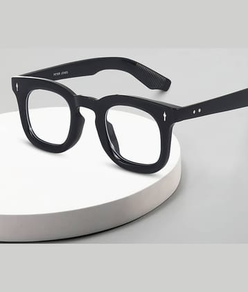 3819FB Black Full Rim Square Computer Glasses ( Pack of 1 )