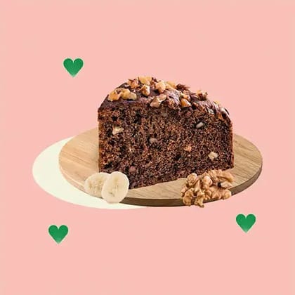 Banana Walnut Cake.