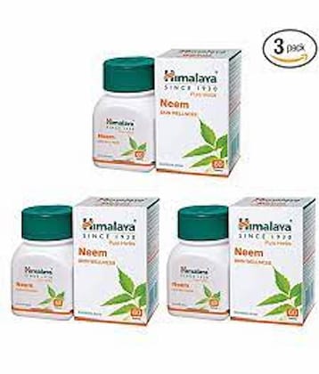 HIMALAYA COMPANY HIMALAYA NEEM 60 TABLETS (PACK OF 3)