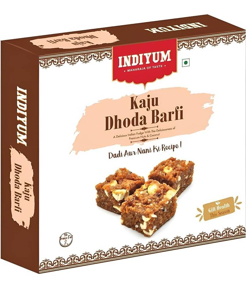 Indiyum Kaju Dodha Burfi 200 gm