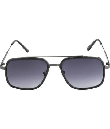 Fair-X - Dark Grey Geometric Sunglasses ( Pack of 1 )