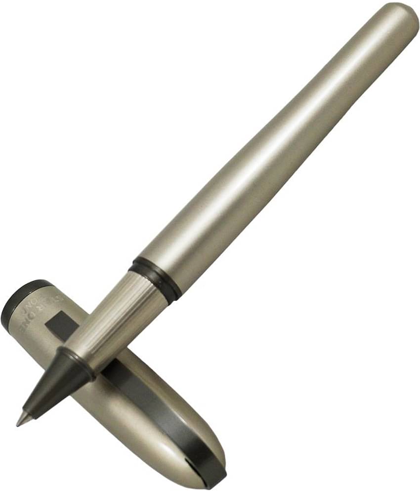 Auteur Bond Gun Metal Finish Super Stylish Metal Body Heavy Weight Signature Collection Roller Ball Pen