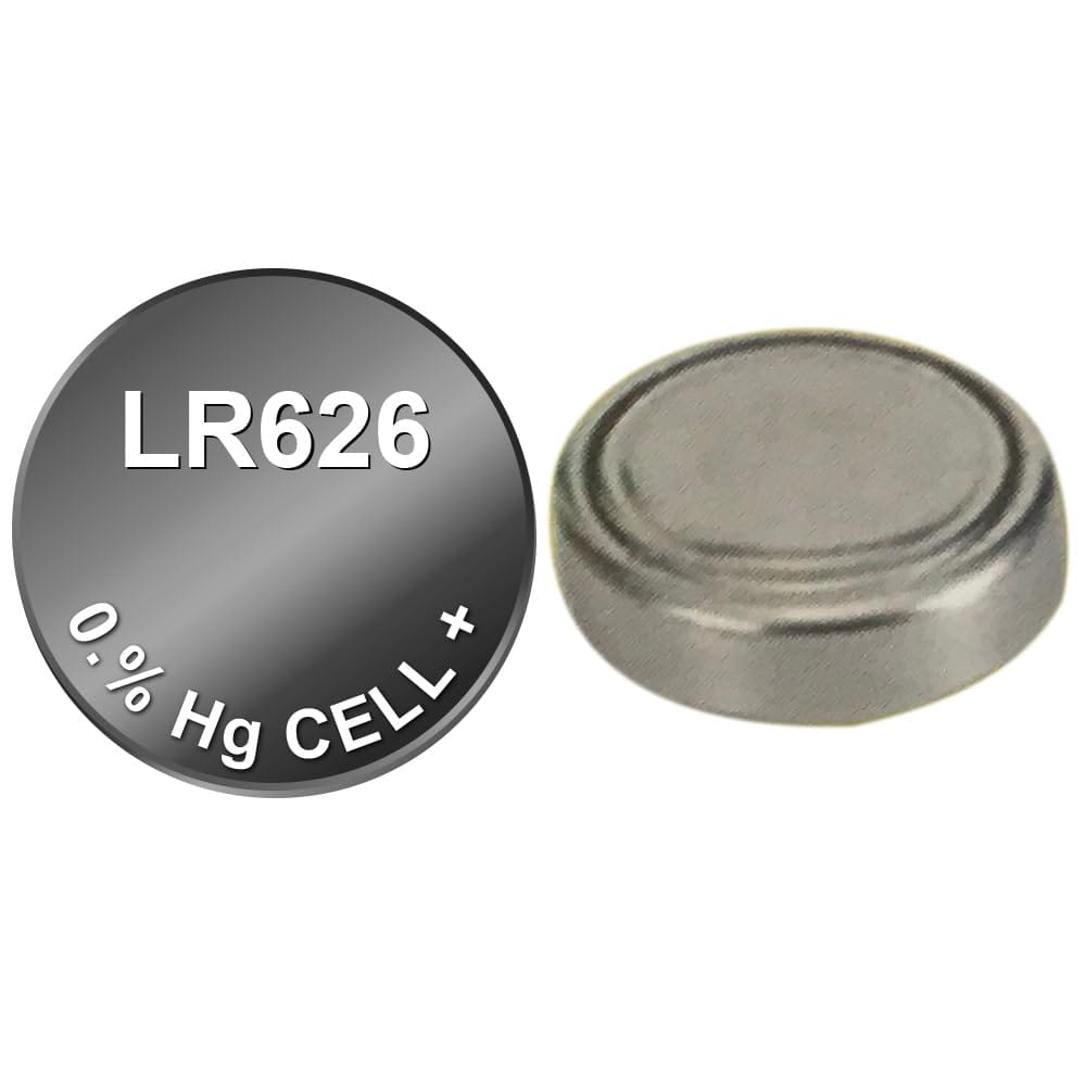 Exelent 10-Pack SR626SW Wrist Watch Battery Cell LRAGButton Batteries -1.5V Alkaline, Universal for Mens and Womens Small Analog Watches -364A, 376, 377A 377 Cell