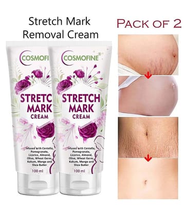 COSMOFINE Skin Tightening Cream Floral ( 100 mL ) Pack of 2
