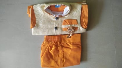 Illa and White Silk Kids Dress SSR Sarees Fancy Wear