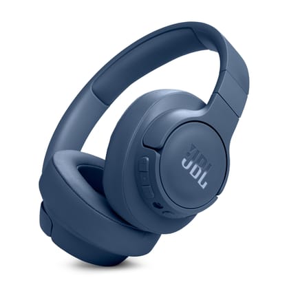 JBL Tune 770NC Wireless Over Ear ANC Headphones with Mic, Upto 70 Hrs Battery, Speed Charge : 5 min Charge Gives up to 3H of Playback, Customized EQ, Google Fast Pair, Dual Pairing, BT 5.3 (Blue) JBL Tune 770NC Wireless Over Ear ANC Headphones with Mic, 