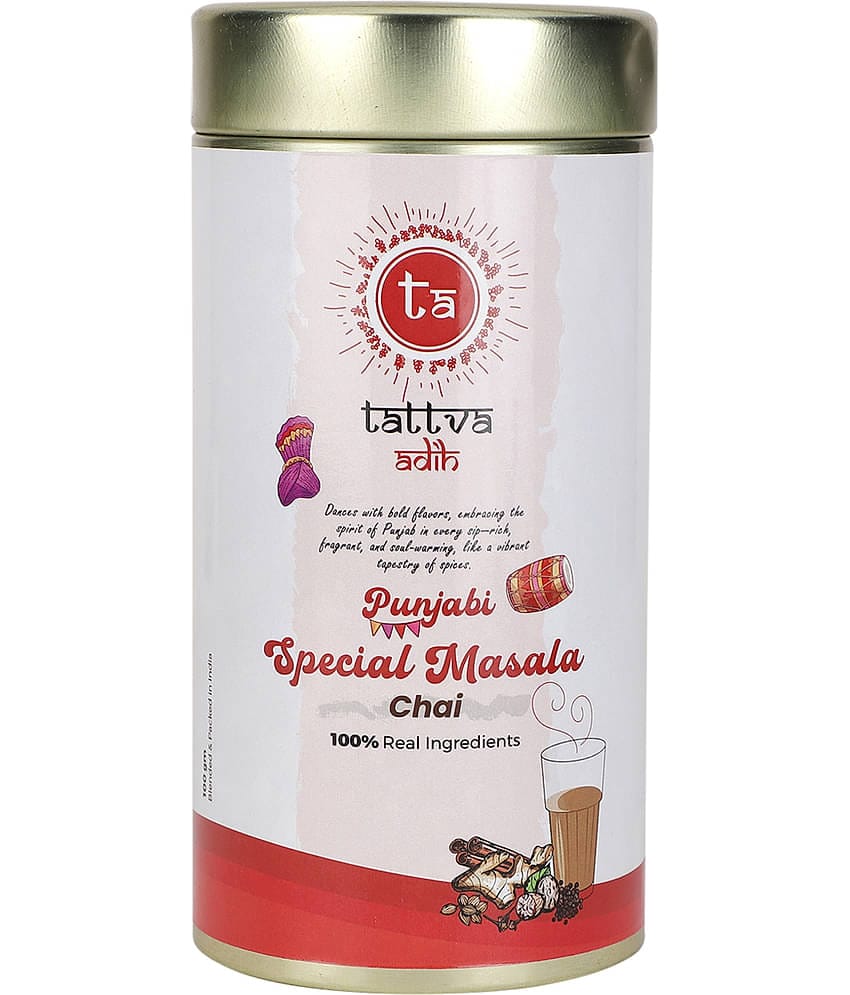 Tattva Adih Masala Chai Tea Powder Black pepper, Clove 100 gm