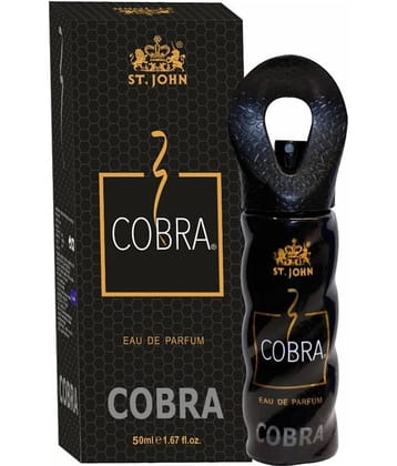 ST.JOHN Cobra Parfum 50ml (- Pack of 2) Eau de Parfum - 100 ml (For Men & Women)