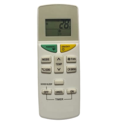 Remote No. 132A, Compatible with Daikin &amp Inverter AC Remote Control (Exactly Same Remote will Only Work)