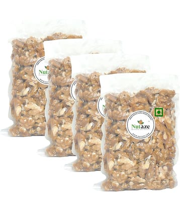 Nutaze Walnuts without shell(Akhrot giri) 1 kg Pack of 4