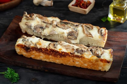 Korean - Truffle Mushroom Pizza On The Go