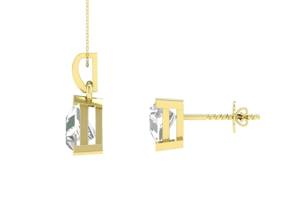 Timeless Triangle Solitaire Set