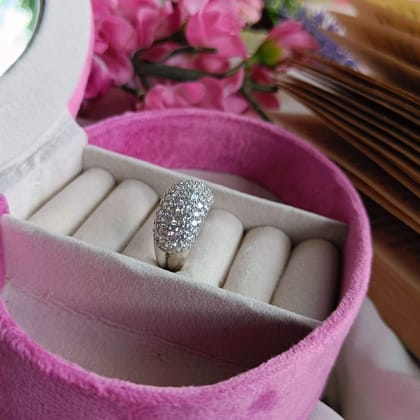 VS Sterling Silver Cocktail Ring 105-9