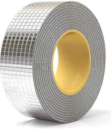 RAMDEV ENTERPRISE Leakage Repair Water Proof Tape For Pipe Leakage Duct Tape Water Leakage Tape Solution Aluminium Foil Tape Waterproof Adhesive Tape Sealing Butyl Rubber Elephant Tape For Leakage (5cm*5m).