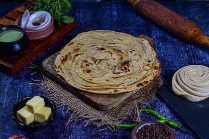 2 Lachha Paratha