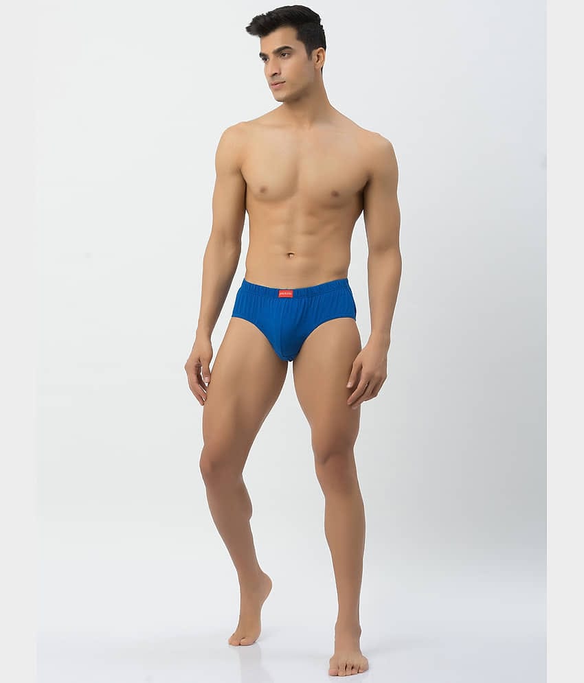 John Players Blue John Players Briefs Cotton Men's Briefs ( Pack of 1 )