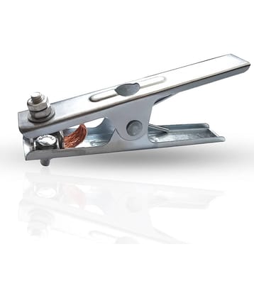 "Laxmi EARTH CLAMP WITH STEEL FITTINGS 400 AMP. FOR WELDING AND HOLDING PURPOSE One-handed Clamp