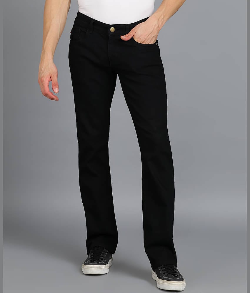 Urbano Fashion Regular Fit Bootcut Men's Jeans - Black ( Pack of 1 )